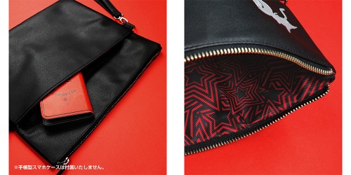 ペルソナ5　クラッチバッグ ペルソナ5 クラッチバッグ（モルガナ）: グッズ・文具 | カドスト