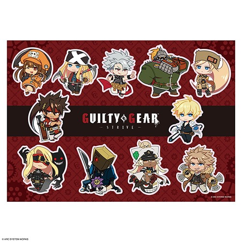 GUILTY GEAR -STRIVE- ステッカーセット SD: グッズ・文具 | カドスト