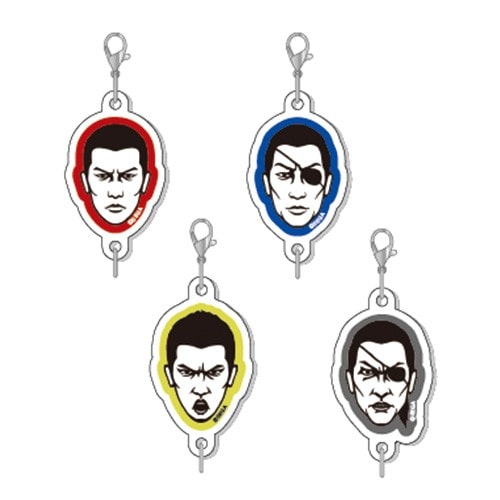 龍が如く』トレーディングつながる顔面アクリルチャーム: グッズ・文具