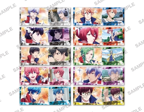 B-PROJECT～鼓動＊アンビシャス～ ステッカーコレクション BOX(約W77mm