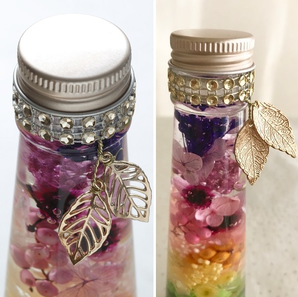 【花時間マルシェ】ハーバリウム・ハッピーレインボー