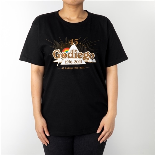 ゴダイゴ 45周年出版記念 Tシャツ 黒 Lサイズ: その他グッズ