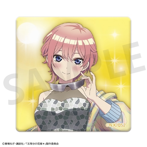 事後通販】 「五等分の花嫁＊」スクエア缶バッジ 中野一花: グッズ
