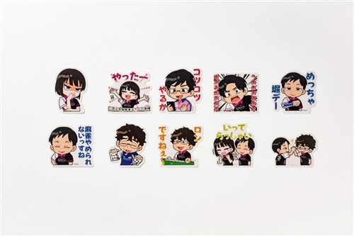 サクラナイツ ミニキャラ ステッカーセット ナイツver.