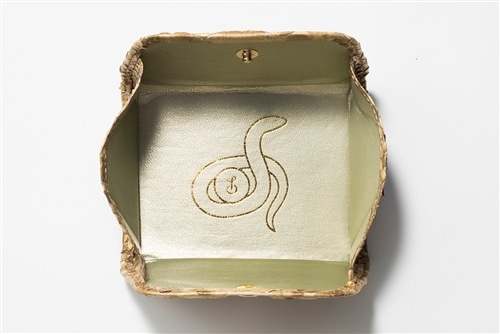 【数量限定】ハッピー.三姉妹　金運アップ巳守豆財布（みまもりまめざいふ）　シャンパンゴールド