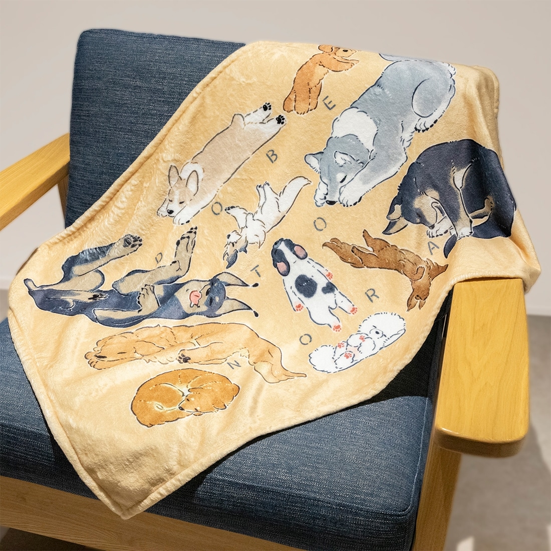 ドベとノラ ブランケット イエロー: その他グッズ | カドスト