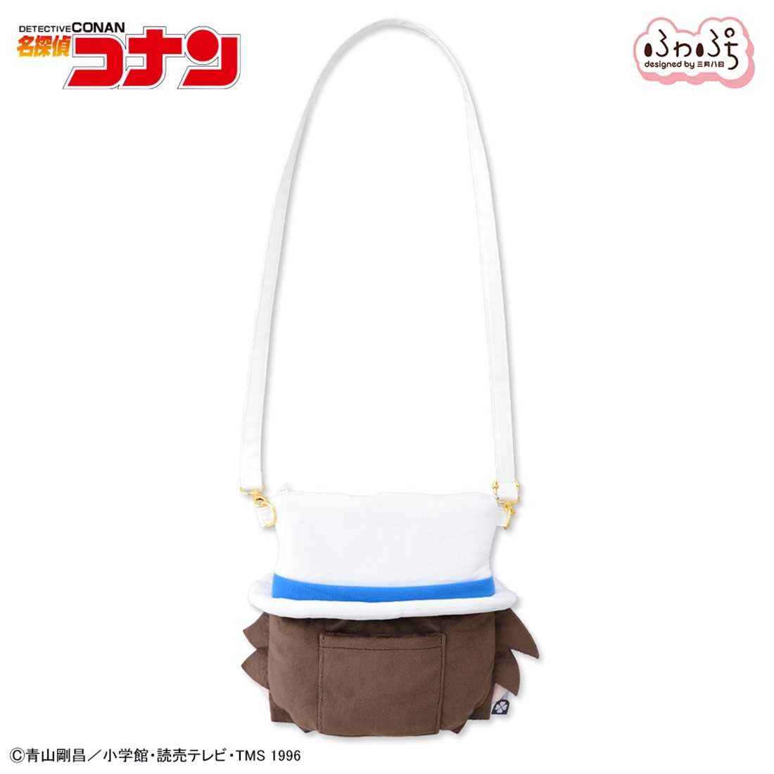 名探偵コナン 怪盗キッド ふわぷち フェイスショルダーバッグ（M
