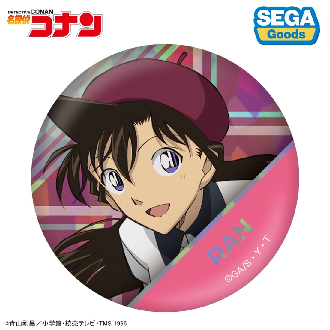 名探偵コナン ビジュアルホログラム缶バッジ Vol.2 BOX: グッズ・文具