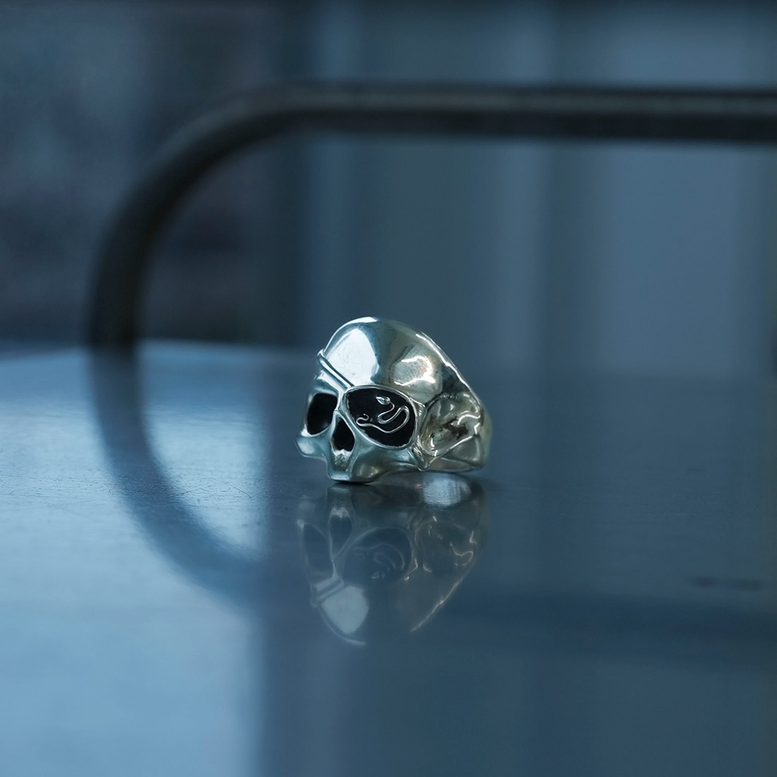 龍が如く】OX JEWELRy Limited Silver Skull Ring for GORO MAJIMA