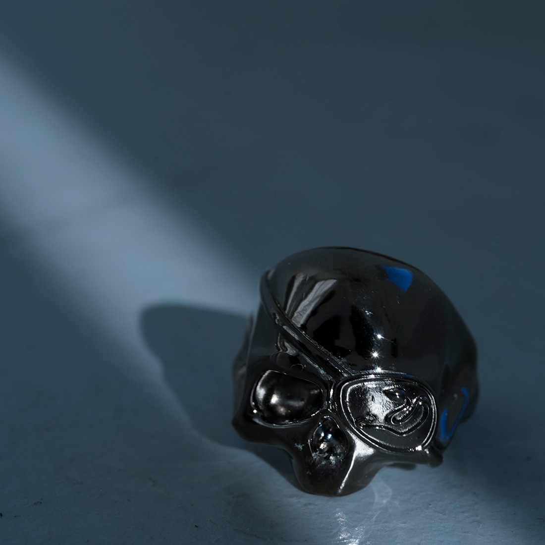 龍が如く】OX JEWELRy Limited Silver Skull Ring for GORO MAJIMA