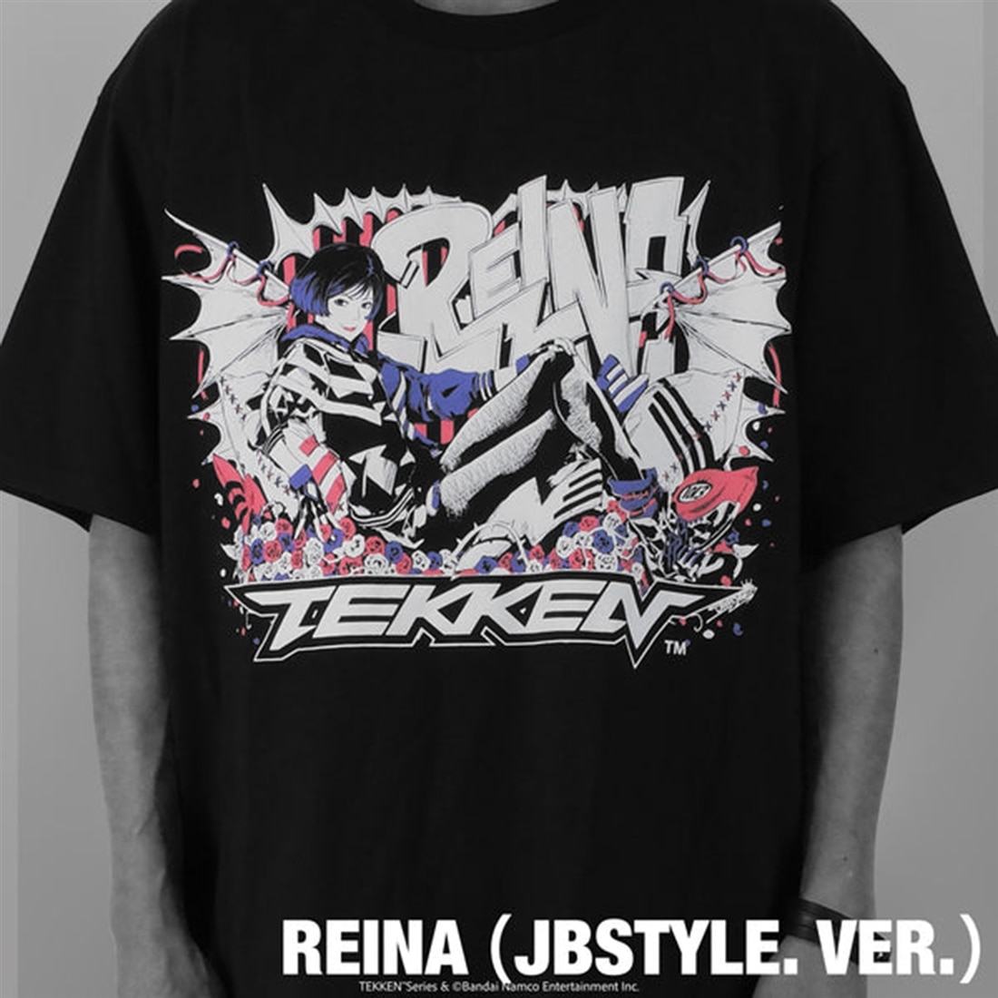 激レア x STONE  コラボ ゲームシャツ TEKKEN 8 いいじゃんアーティストTシャツコレクション jbstyle. 麗奈