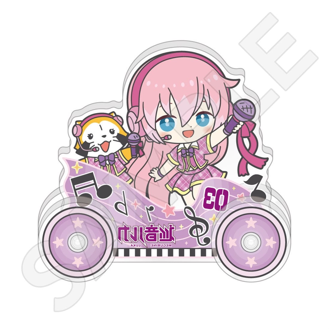 初音ミク×ラスカル 2026 トロッコ風アクリルスタンド 巡音ルカ: グッズ