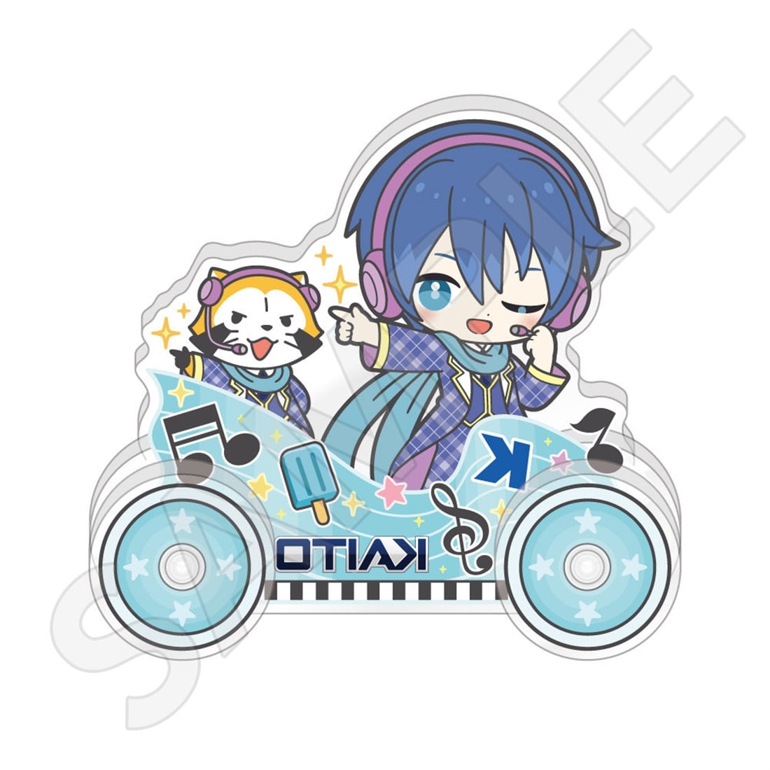 初音ミク×ラスカル 2026 トロッコ風アクリルスタンド KAITO: グッズ