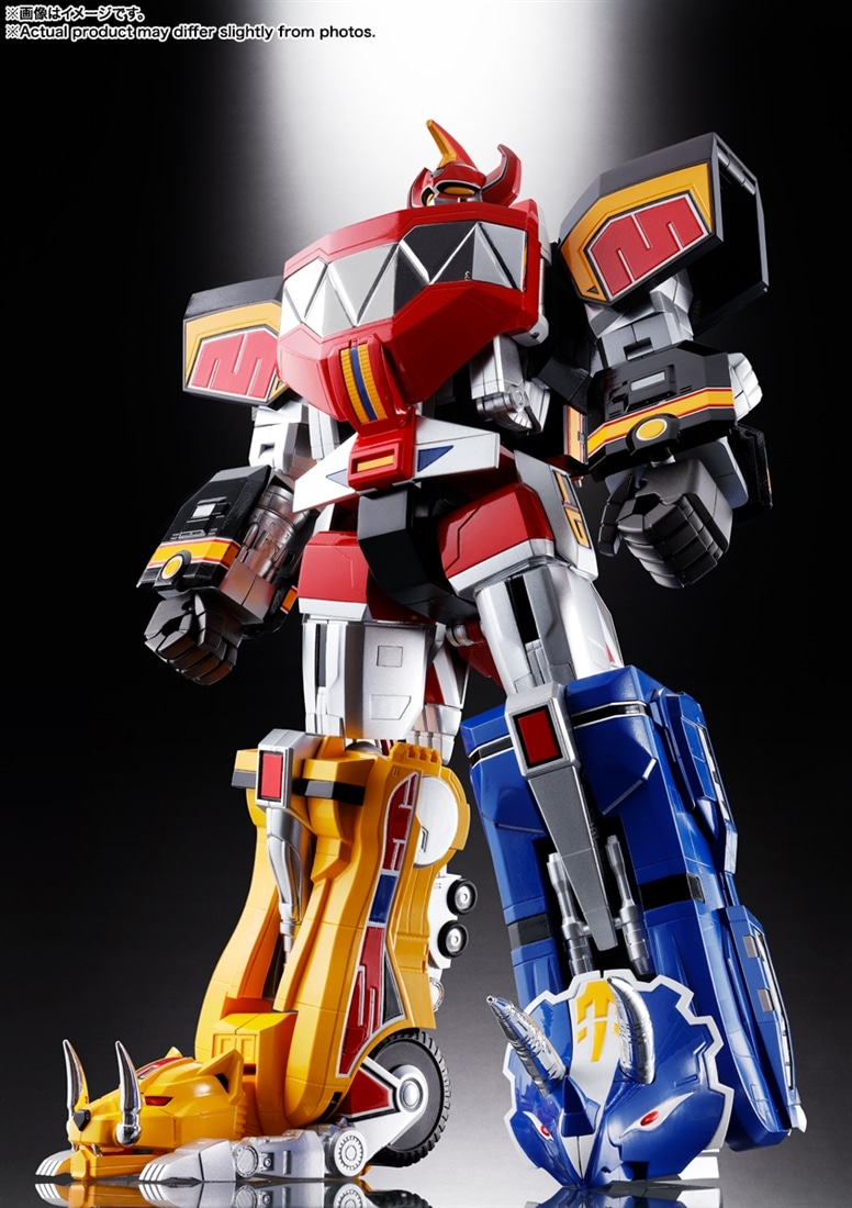 恐竜戦隊ジュウレンジャー』 超合金魂 GX-72 大獣神 ＆ GX-78 ドラゴン