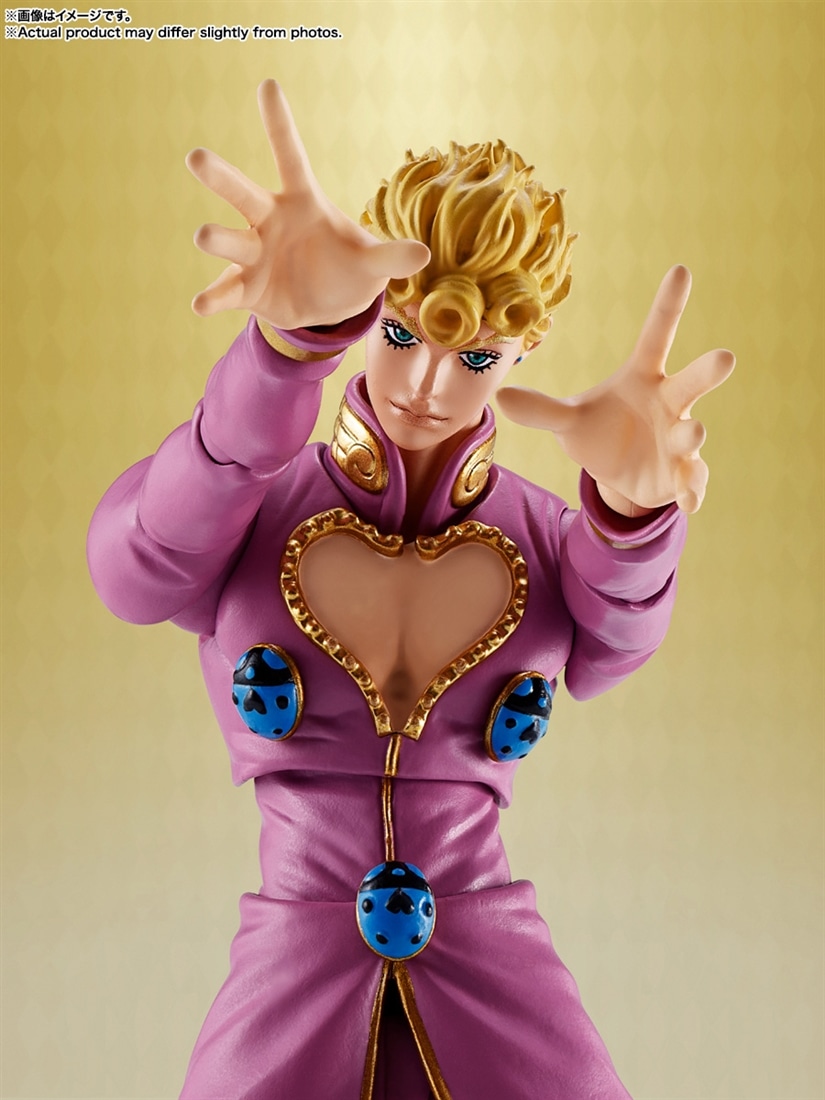 ジョジョの奇妙な冒険 黄金の風』 S.H.Figuarts ジョルノ