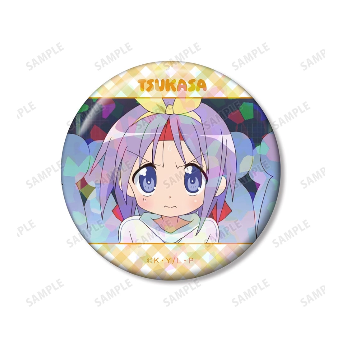 らき☆すた 柊つかさ 場面写ホログラム缶バッジ3個セット: グッズ