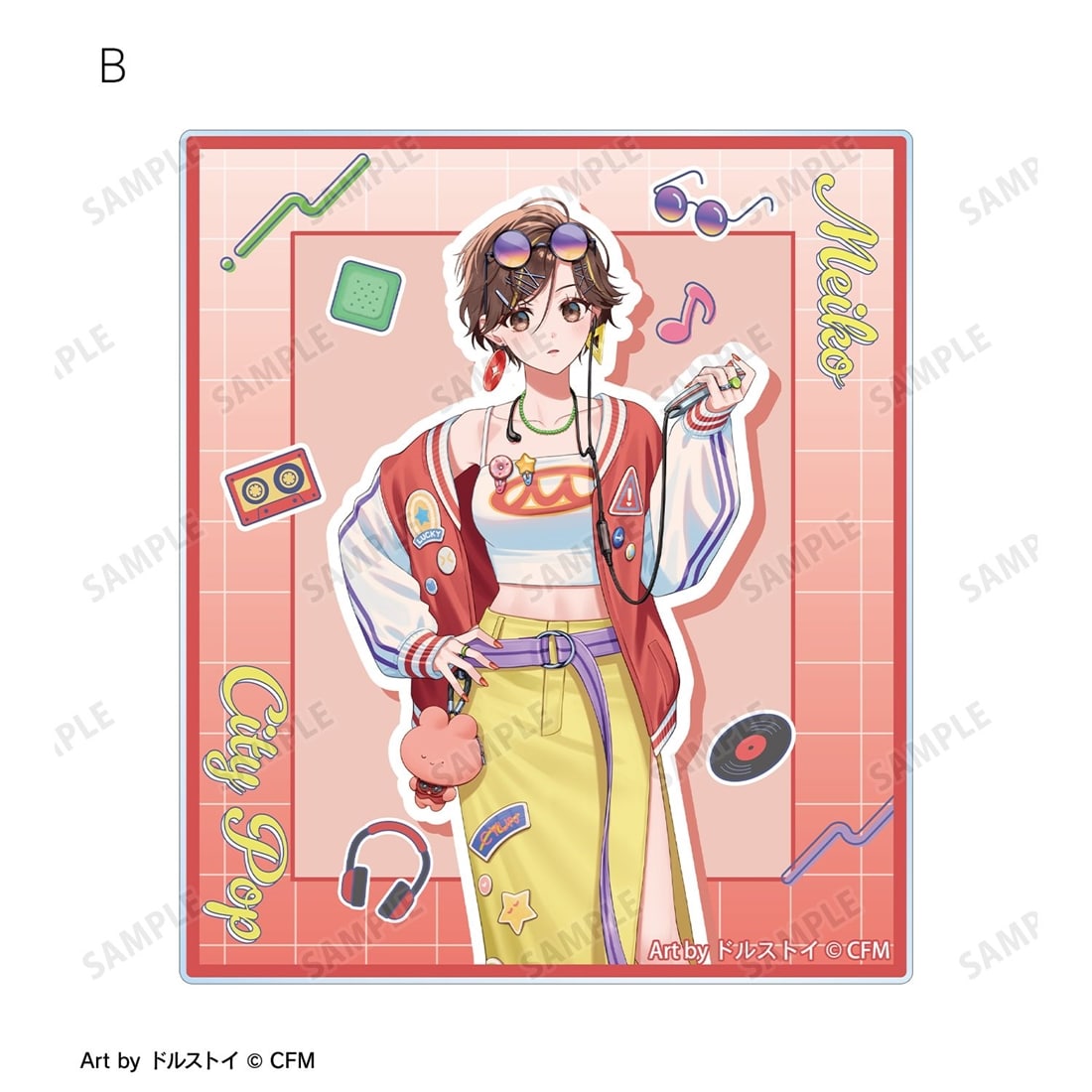 初音ミク 描き下ろし MEIKO シティポップver. Art by ドルストイ