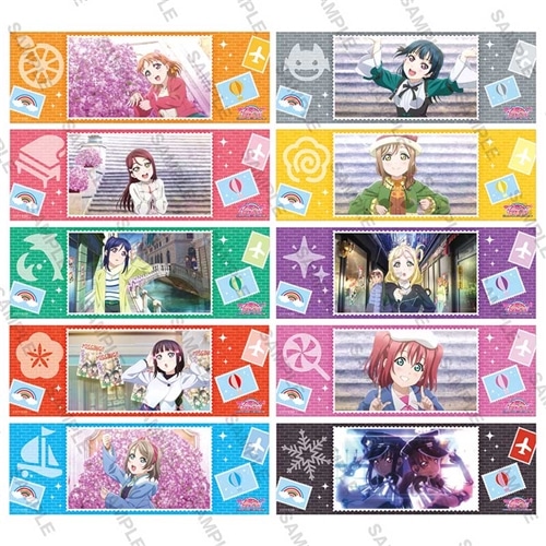 ラブライブ！サンシャイン!! The School Idol Movie Over the Rainbowステッカーコレクション BOX