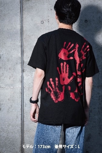 所英夫手形Tシャツ 恐怖！ 作家手形Tシャツ Lサイズ: ファッション | カドスト | KADOKAWA