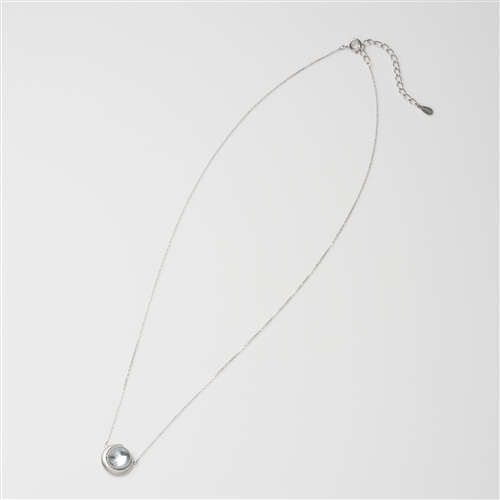 辻村深月 『この夏の星を見る』刊行記念 月と星のネックレス シルバー