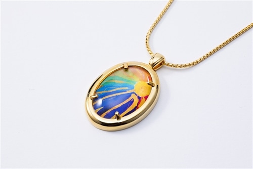 大木ゆきの　パワーアートペンダント【才能開花】