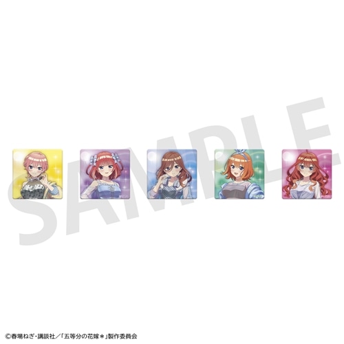 事後通販】 「五等分の花嫁＊」スクエア缶バッジ 中野一花: グッズ