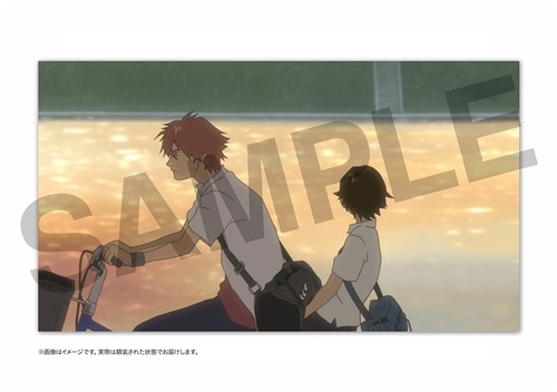 時をかける少女」複製原画〈二人乗り〉: その他グッズ