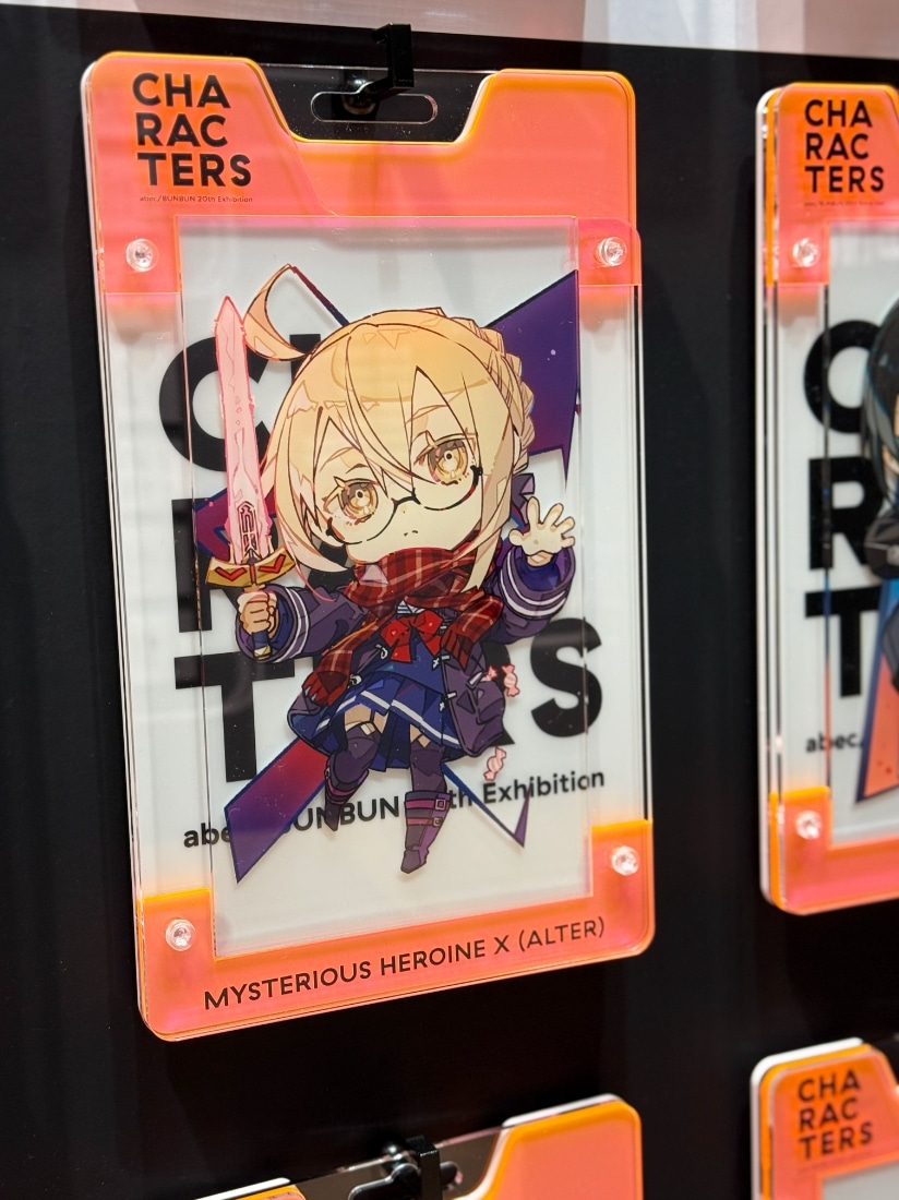 abec BUNBUN SAO その他 アクリルカード他 抽選販売】abec/BUNBUN 20th Exhibition CHARACTERS 展示品販売