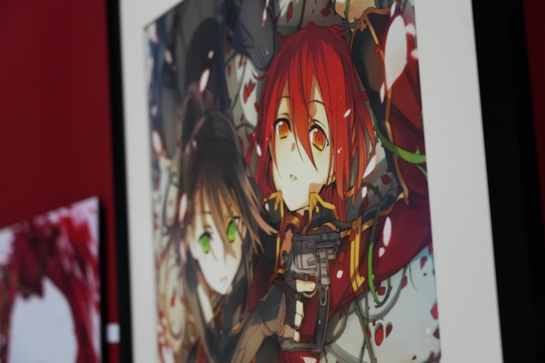 花メテ ポプショ 展示会 大抽選会 ラビ B賞 ミニ色紙 抽選販売】abec/BUNBUN 20th Exhibition CHARACTERS 展示品販売