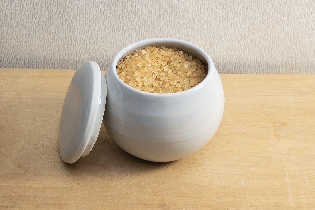 さらさら壺&しっとり壺2点セット】小さな台所の小さな壺: その他