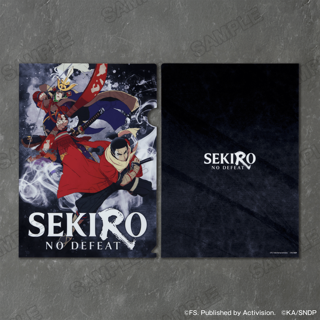 SEKIRO: NO DEFEAT』A4クリアファイルセット: グッズ・文具 | カドスト