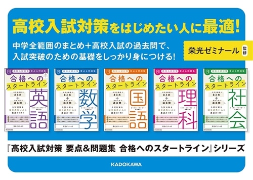 高校入試対策　要点&問題集　合格へのスタートライン　国語