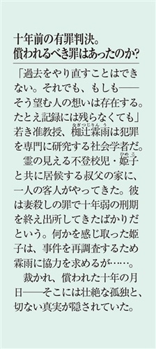 犯罪社会学者・椥辻霖雨の憂鬱２ 十年の孤独