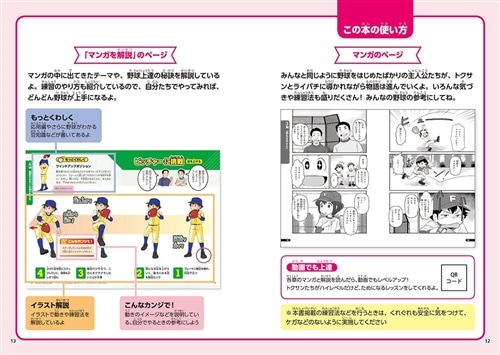 マンガでわかる！ トクサンTVが教える 超少年野球教室