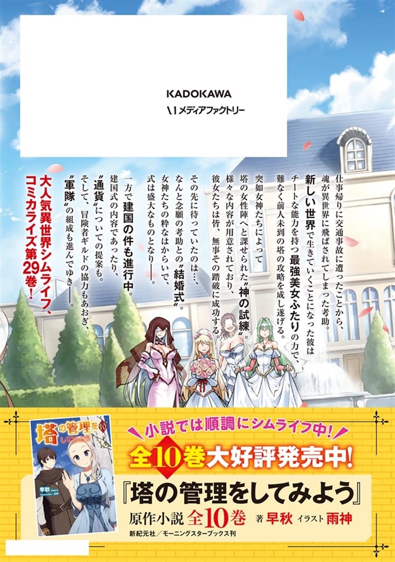 塔の管理をしてみよう 29: 本・コミック・雑誌 | カドスト