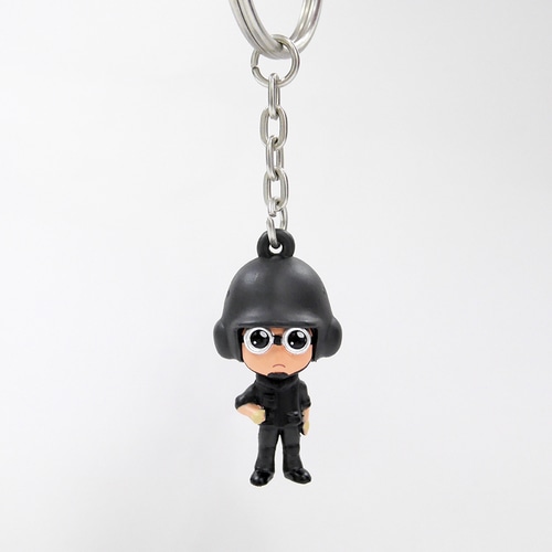 R6 シージ チビキーホルダー（4体セット）（TACHANKA・THERMITE・FUZE