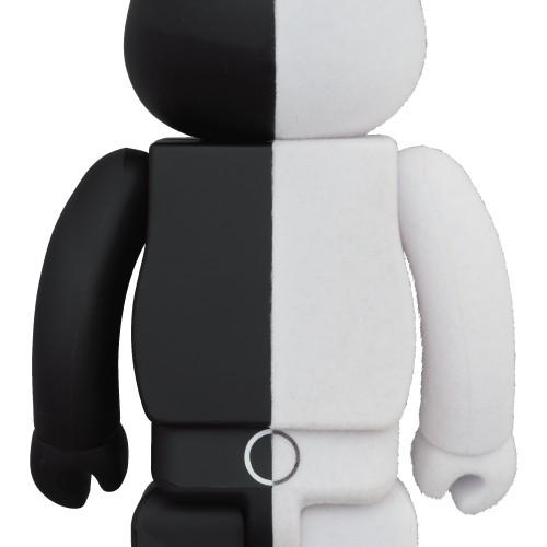 BE@RBRICK モノクマ ラバーコート＆フロッキー Ver. 100% & 400