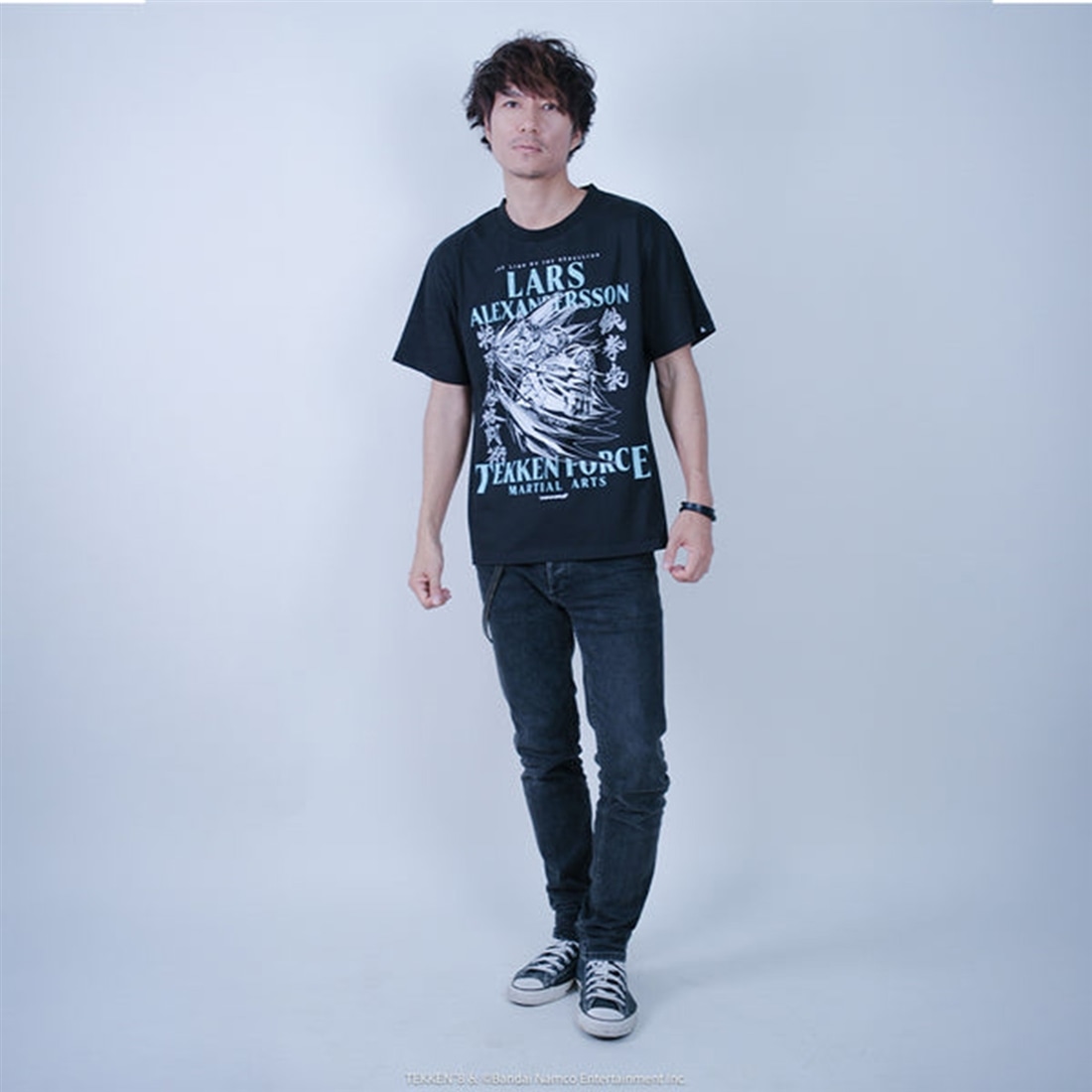 TENRIN 7/2 ワンマンss特典 限定Tシャツ TEKKEN 8 いいじゃん全キャラTシャツ第二弾 Lars Alexandersson 【L