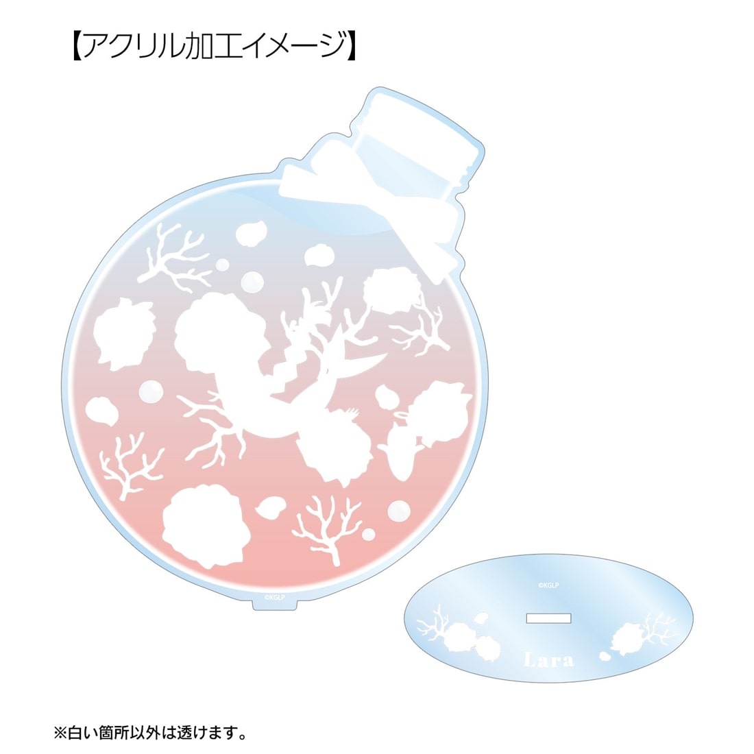 さよならララ ララ Botania BIGアクリルスタンド ver.A: グッズ・文具
