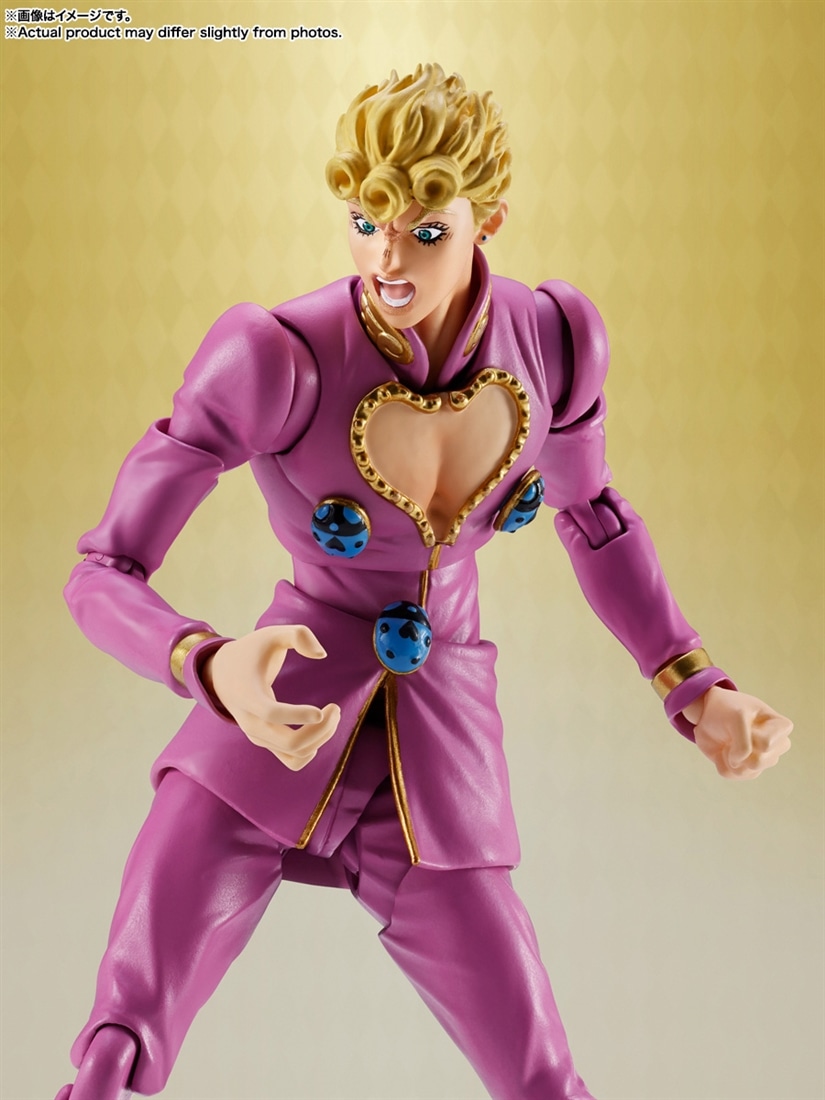 ジョジョの奇妙な冒険 黄金の風』 S.H.Figuarts ジョルノ