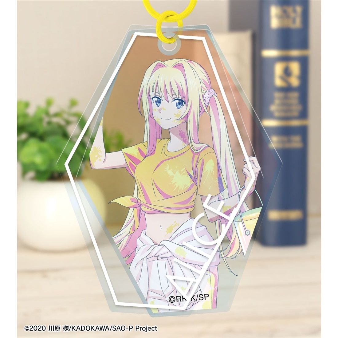 読売ジャイアンツ　SAO ソードアート オンライン アリス アクリルキーホルダー ソードアート・オンライン 描き下ろし アリス ペイントスタイルver