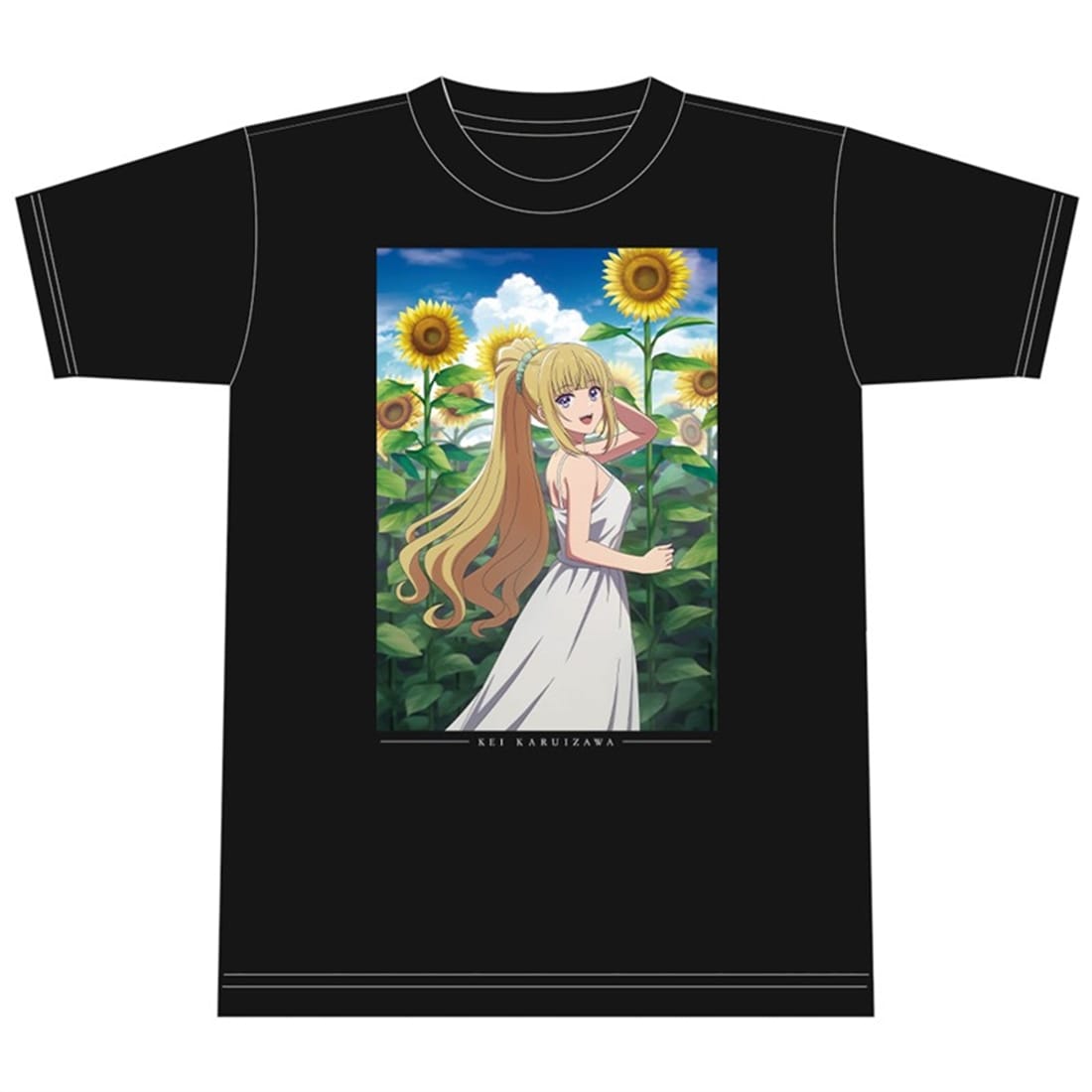 FROM JAPAN公式アカウント01　シャツ Mサイズミナ ようこそ実力至上主義の教室へ Tシャツ 軽井沢恵 vol.2 XLサイズ(XL