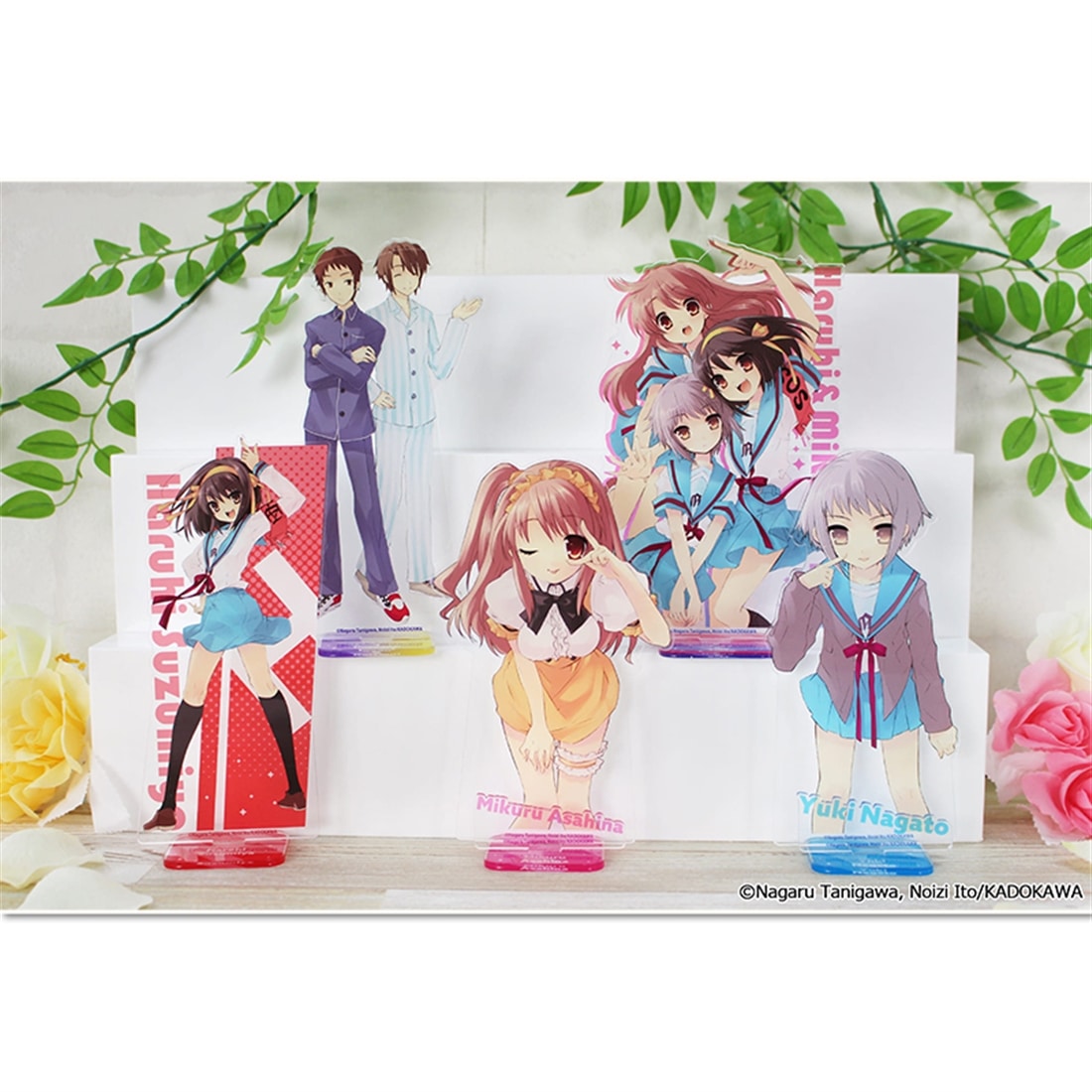 涼宮ハルヒシリーズ アクリルスタンド ハルヒ＆みくる＆有希: グッズ