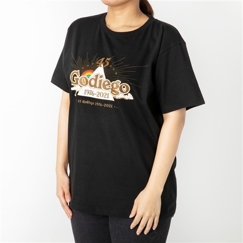 ゴダイゴ 45周年出版記念 Tシャツ 黒 Lサイズ: その他グッズ