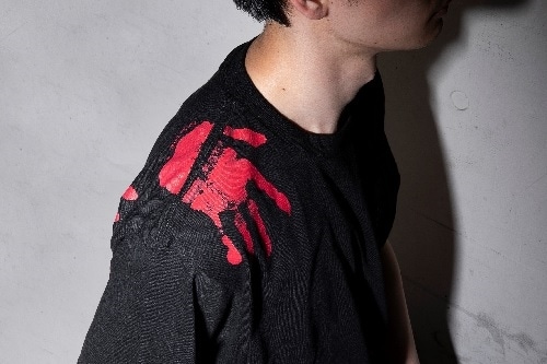 恐怖！ 作家手形Tシャツ XLサイズ: ファッション | カドスト