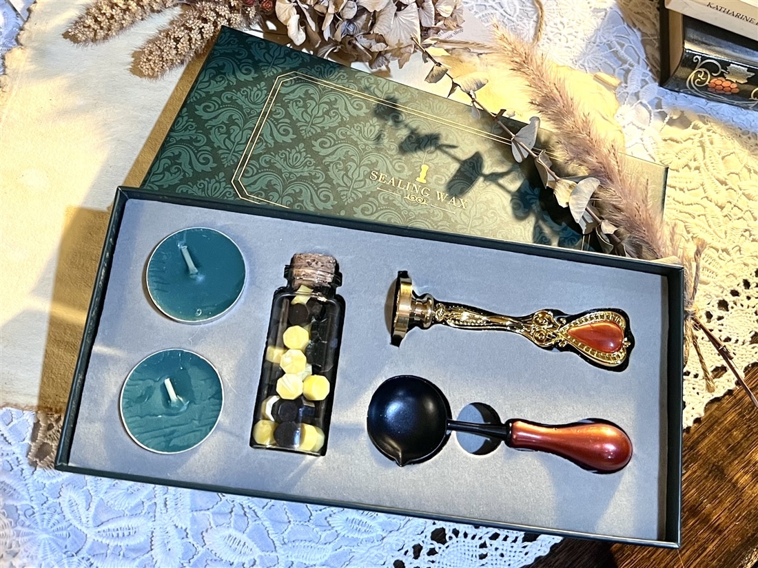 蜜蝋封印セット2（イエローサイン）: グッズ・文具 | カドスト