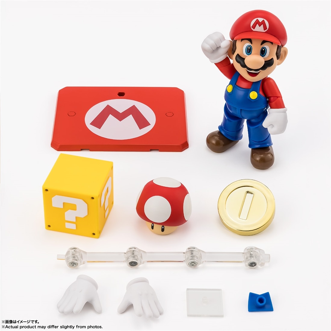 SUPER MARIO S.H.Figuarts マリオ (SUPER MARIO): フィギュア