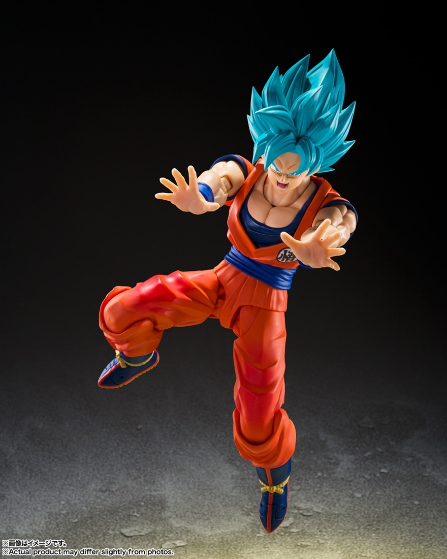 ドラゴンボール超 S.H.Figuarts 超サイヤ人ゴッド超サイヤ人孫悟空