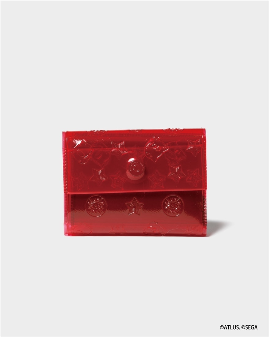 beautiful people×P5R nothing to hide miniwallet red red