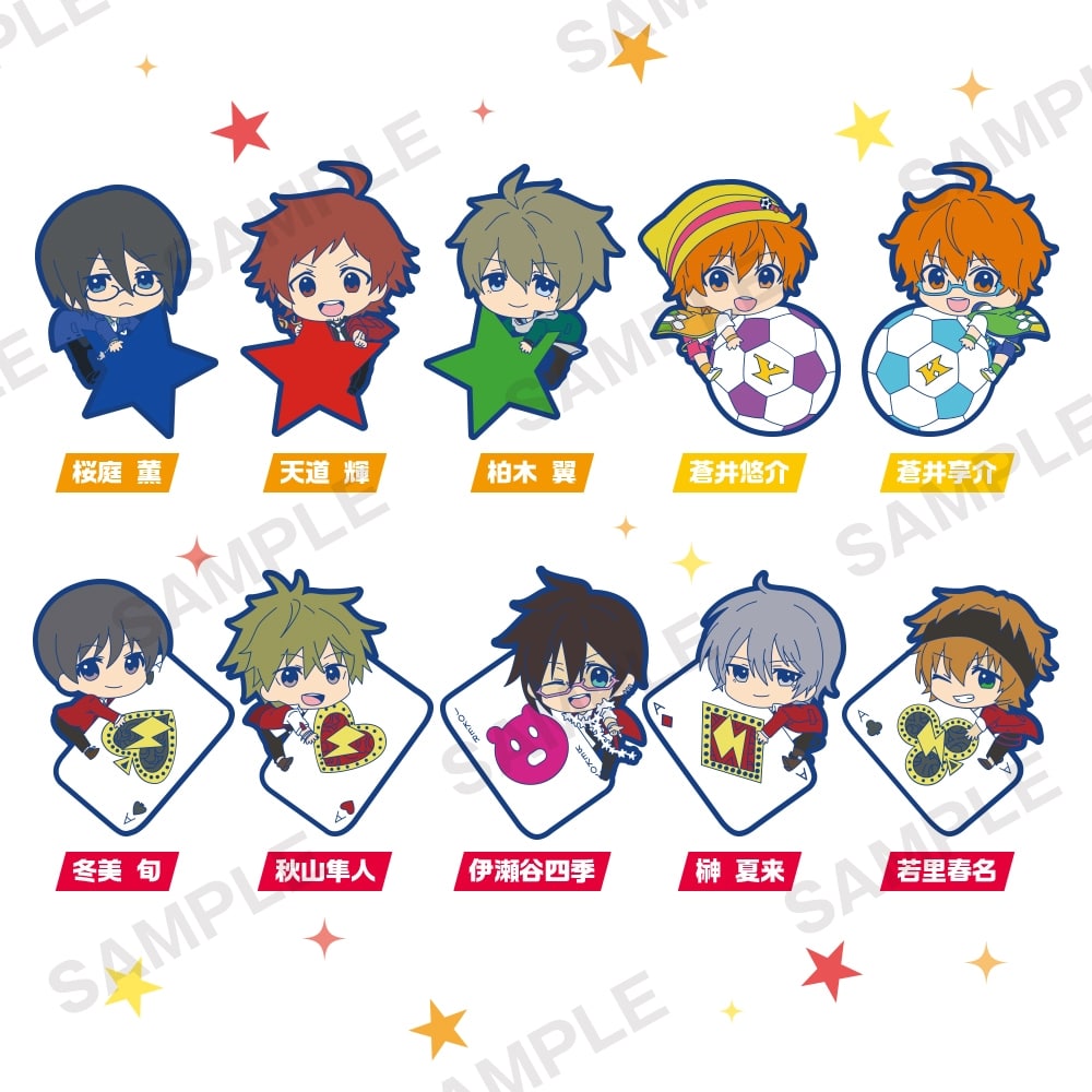 アイドルマスター SideM ぴたコレラバーストラップ Ver.A　BOX